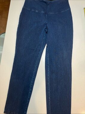 Women's Dark Indigo Stretch Jeggings - Slim control top Comfort Fit
